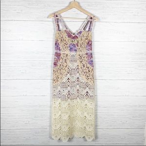 Free People Still Life Midi Dress